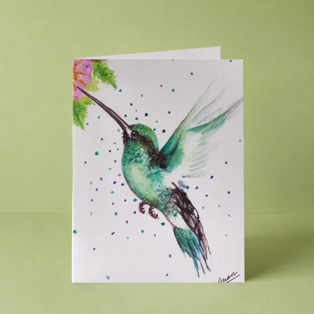 GUAN "Hummingbird" Card