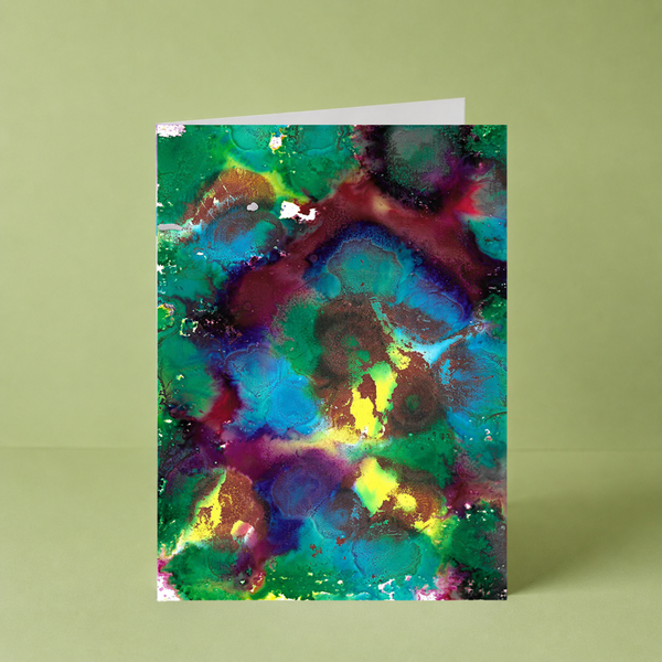 JOHN "Ink Splash" Card - HomeLess Made