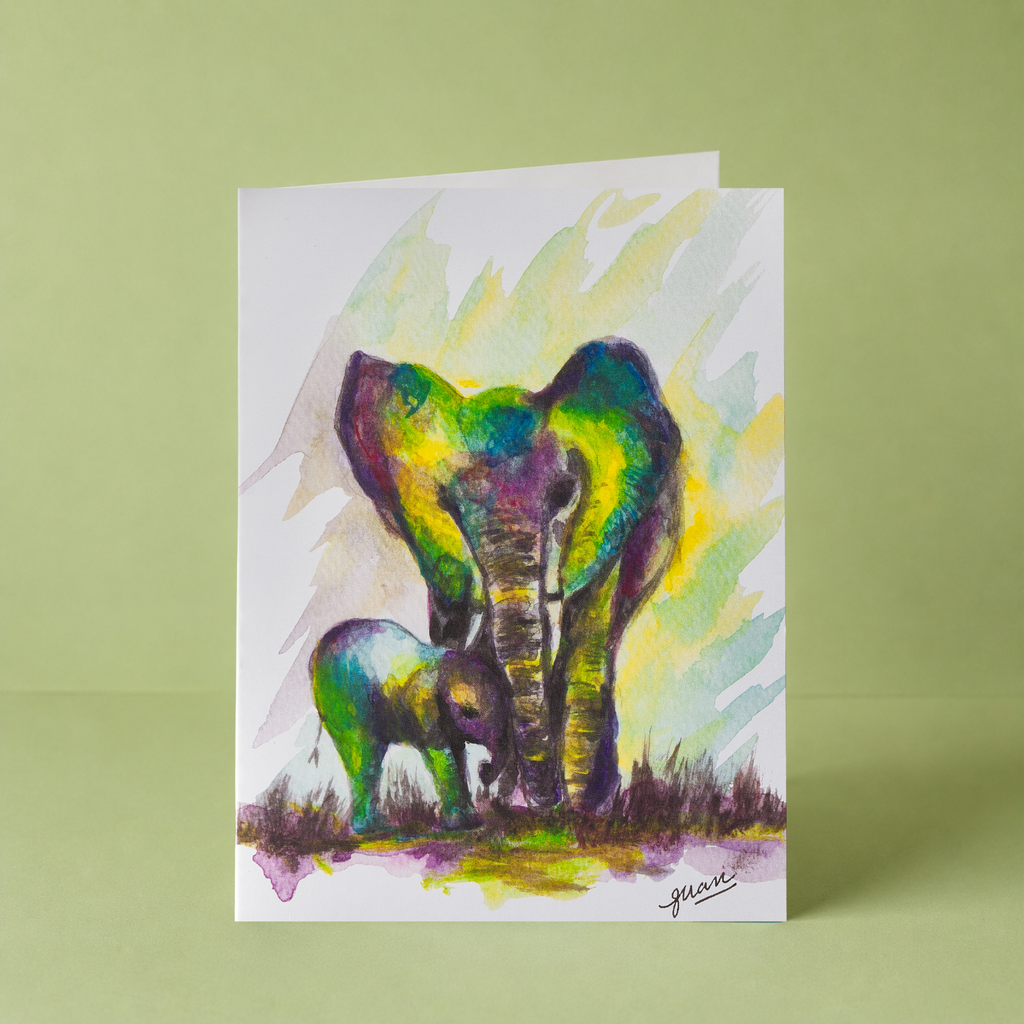 GUAN "Bright Elephant" Card