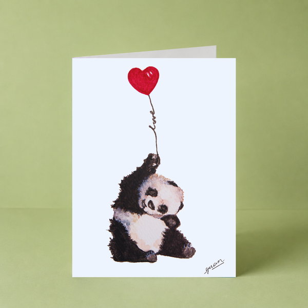 GUAN "Panda Love" Card