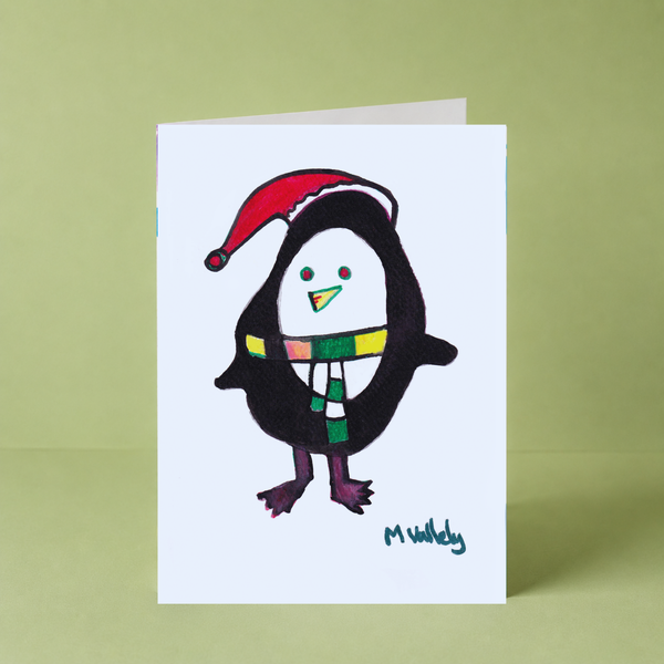 MARY "Lady Penguin" Card