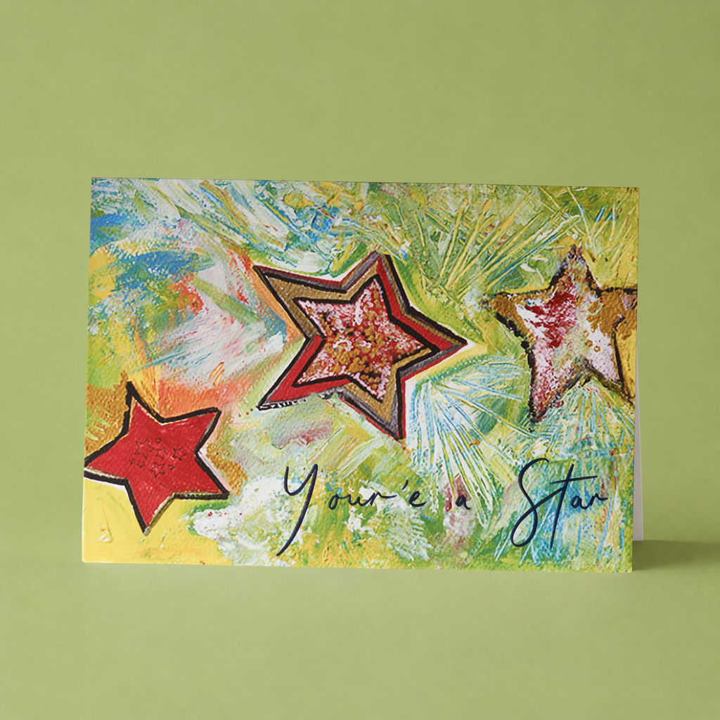 MARY "You're A Star" Card - HomeLess Made