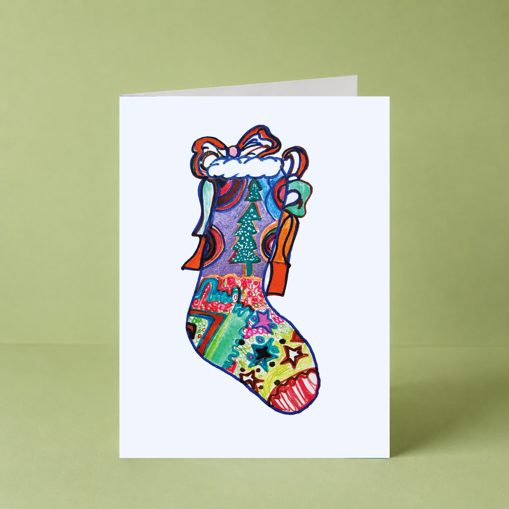 MARY "Secret Stocking" Card
