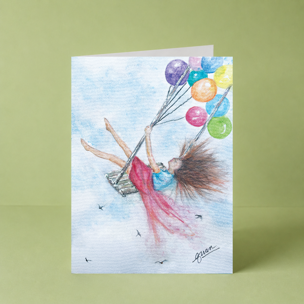 Sky Swing Card by Guan