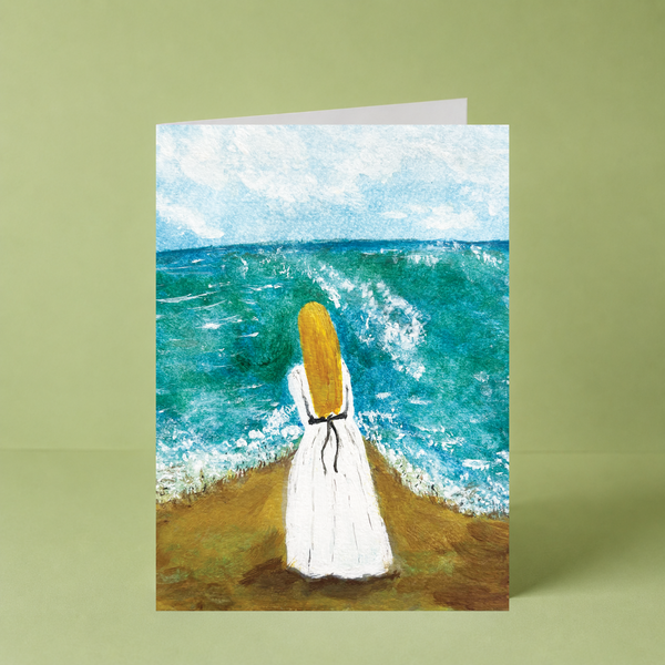 MELODY "Woman In White" Card - HomeLess Made