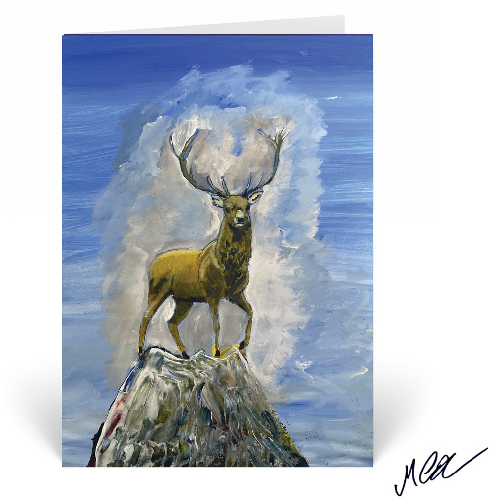 The Stag Card by Michael - HomeLess Made