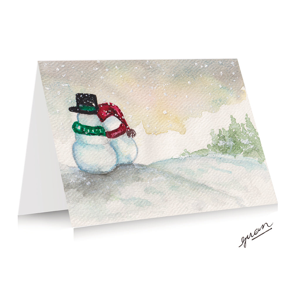 Snow Love Card by Guan - HomeLess Made