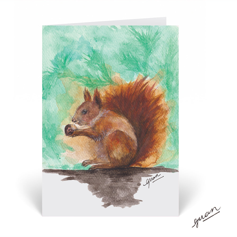 Squirrel Card by Guan - HomeLess Made