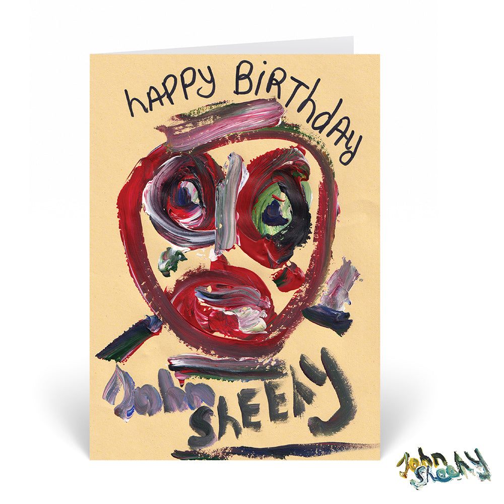 Happy Birthday card by John Sheehy - HomeLess Made