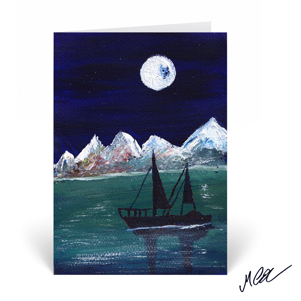 Ship by Night Card by Michael - HomeLess Made