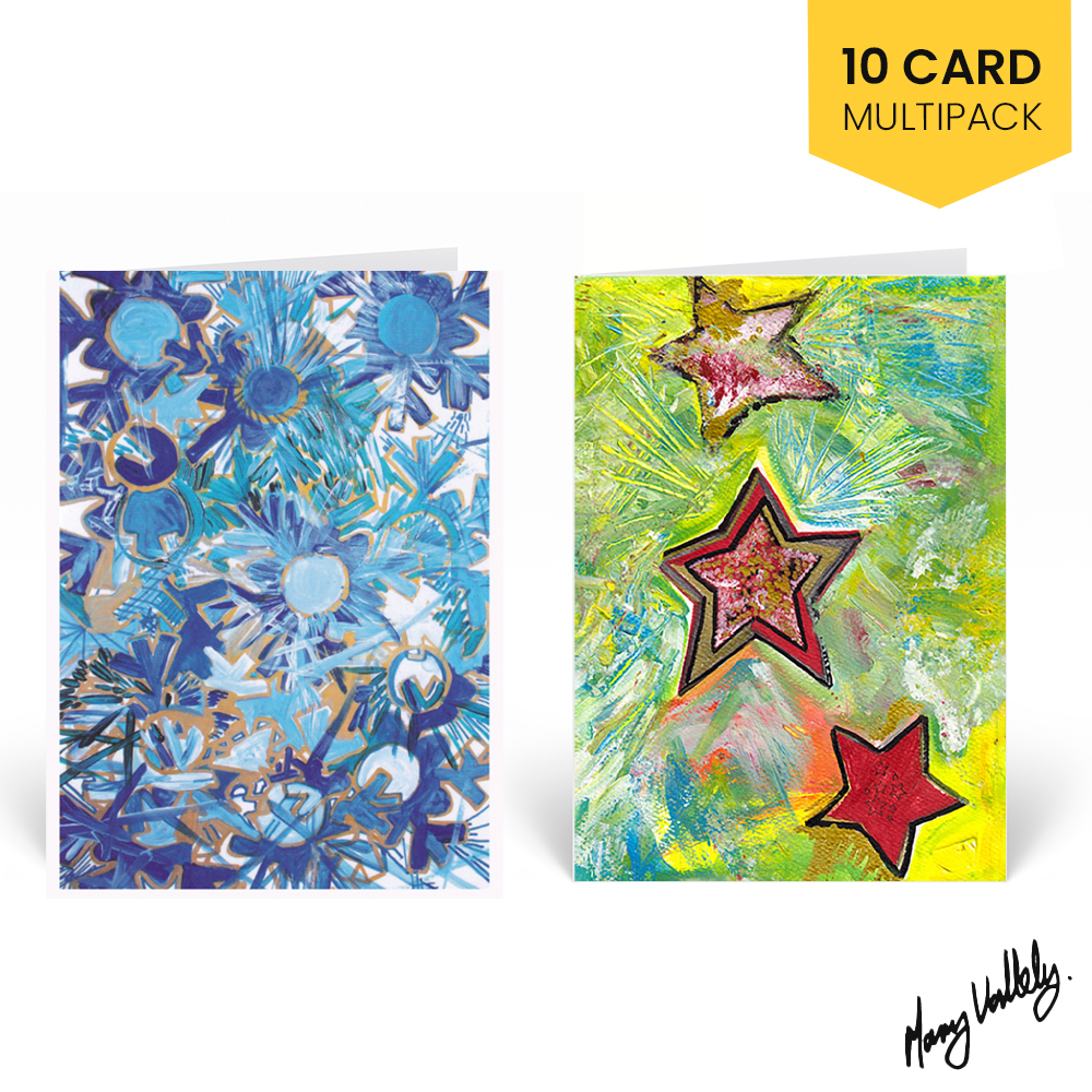 Mary's Star Collection - Christmas Card Multipack - HomeLess Made